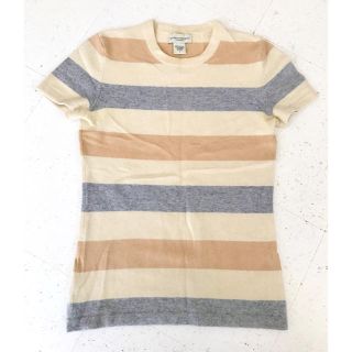 バナナリパブリック(Banana Republic)のカシミア100% バナナリパブリック  半袖 ニット カットソー ／ Tシャツ(ニット/セーター)