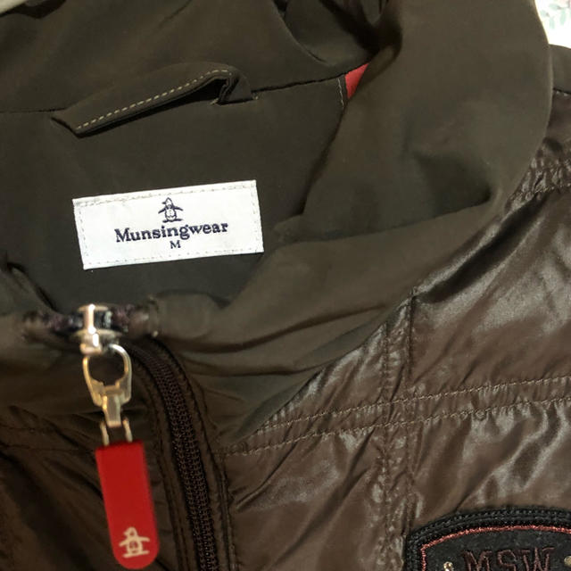 Munsingwear(マンシングウェア)のMunsingwear ダウンジャケット ブラウン レディースのジャケット/アウター(ダウンジャケット)の商品写真