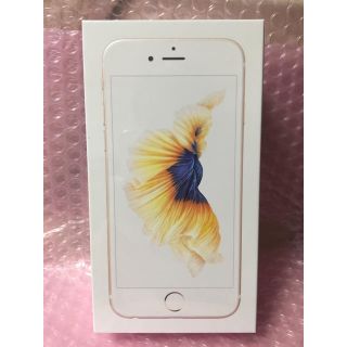 アイフォーン(iPhone)の【新品未開封】iphone6S 32GB ゴールド SIMフリー(スマートフォン本体)