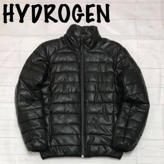 ハイドロゲン(HYDROGEN)の【HYDROGEN】ハイドロゲン PUレザージャケット(ダウンジャケット)