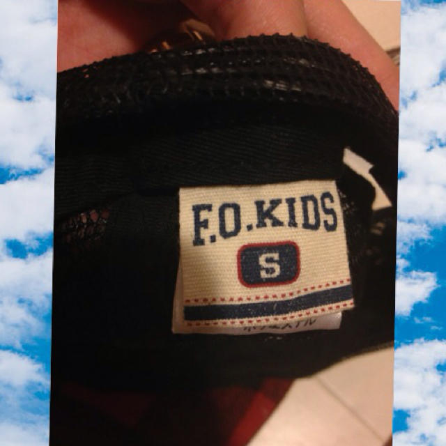 F.O.KIDS(エフオーキッズ)のF.Oキッズ キャップ♡ キッズ/ベビー/マタニティのキッズ/ベビー/マタニティ その他(その他)の商品写真