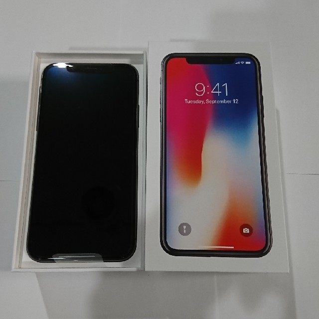 珍しい iPhone - 最終値下げ iphoneX 64GB スペースグレー SIMロック