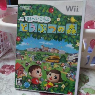 wiiのどうぶつの森のソフト♡(家庭用ゲームソフト)