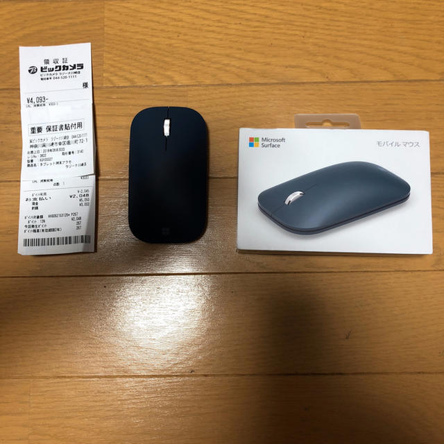 新品 マイクロソフト Mobile Mouse モバイルマウス コバルトブルー