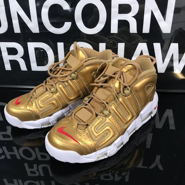 Supreme(シュプリーム)の supreme × NIKE air more uptempo 27㎝★  メンズの靴/シューズ(スニーカー)の商品写真