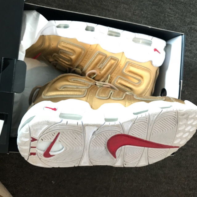 Supreme(シュプリーム)の supreme × NIKE air more uptempo 27㎝★  メンズの靴/シューズ(スニーカー)の商品写真