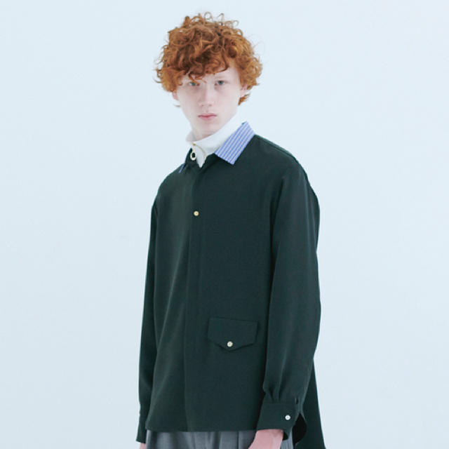 STUDIOUS(ステュディオス)の9月23日まで限定出品✨ CULLNI 2018aw クレリックシャツ メンズのトップス(シャツ)の商品写真