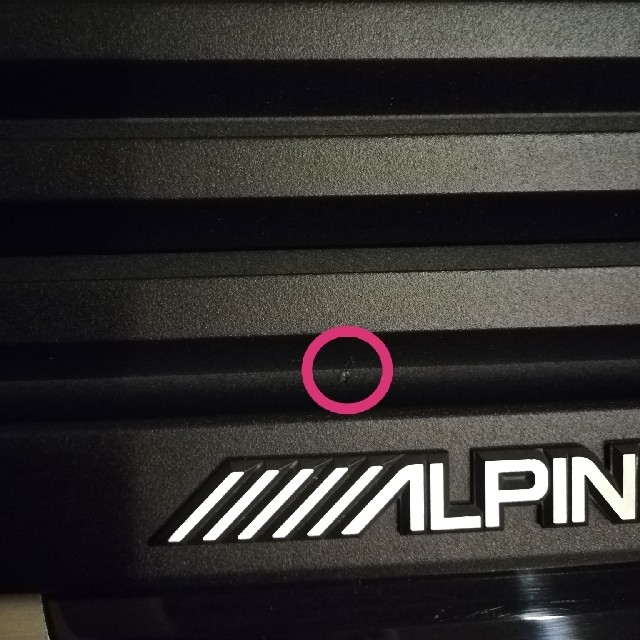 専用  ALPINE モノラルパワーアンプ 自動車/バイクの自動車(カーオーディオ)の商品写真
