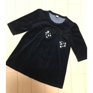 ユナイテッドアローズ(UNITED ARROWS)の(Hagchi373様専用♪)ユナイテッドアローズ☆ベロアビジューワンピース☆(ワンピース)