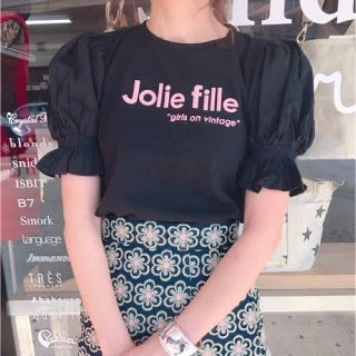 リリーブラウン(Lily Brown)のリリーブラウン jolie fille Tシャツ✴︎(Tシャツ(半袖/袖なし))