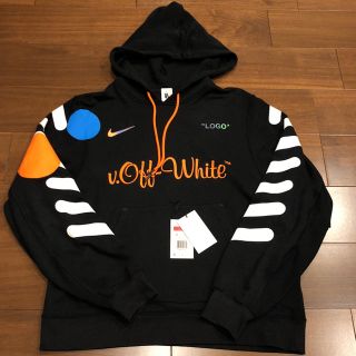 オフホワイト(OFF-WHITE)の正規 NIKELAB x OFF WHITE   HOODIE BLACK (パーカー)