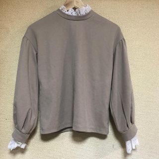 マジェスティックレゴン(MAJESTIC LEGON)のフリル付スウェット(トレーナー/スウェット)