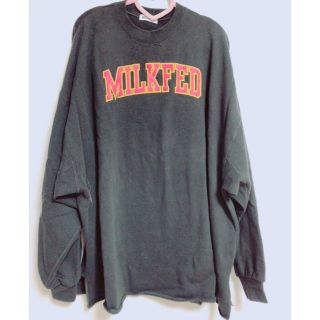 ミルクフェド(MILKFED.)のMILK FED.スウェットワンピース(ひざ丈ワンピース)