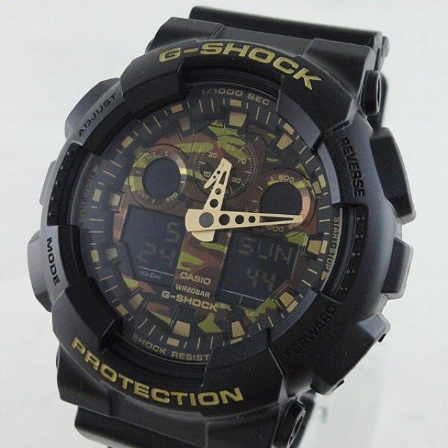 新品 CASIO G-SHOCK GA-100CF-1A9JF 国内正規品-