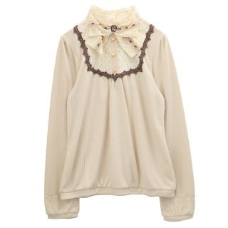 アクシーズファム(axes femme)の新品タグ付☆axes femme ビッグリボンスタンドPO カットソー インナー(カットソー(長袖/七分))