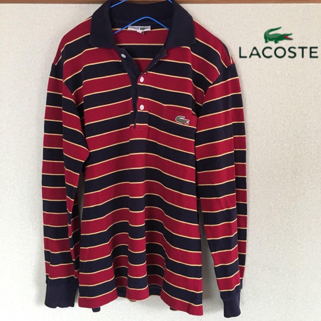 LACOSTE(ラコステ)のパッと目を惹く  ラコステ 長袖 ポロシャツ  メンズのトップス(ポロシャツ)の商品写真