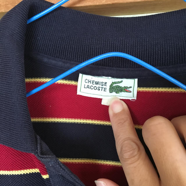 LACOSTE(ラコステ)のパッと目を惹く  ラコステ 長袖 ポロシャツ  メンズのトップス(ポロシャツ)の商品写真