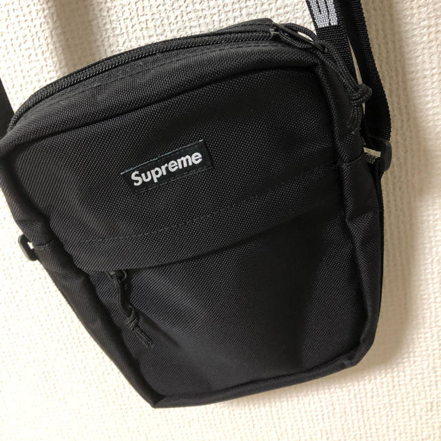 Supreme 18ss shoulder bag Black