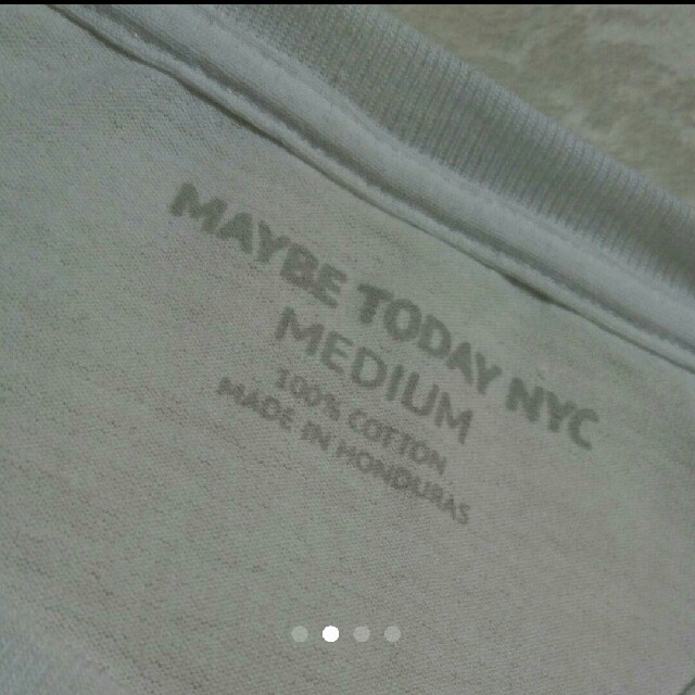 【新品Mサイズ】Maybe Today NYC メンズのトップス(Tシャツ/カットソー(半袖/袖なし))の商品写真