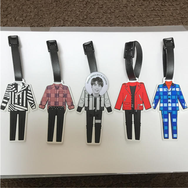 アイドルグッズSHINee☆彡.。ラゲッジタグ(ジョンヒョンコンプ)