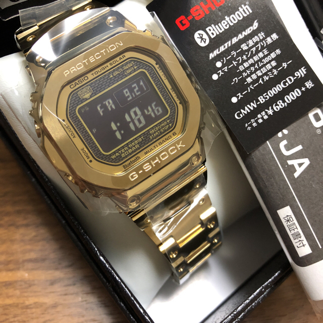 G-SHOCK(ジーショック)のCASIO 35周年記念 GMW-B5000GD-9JF 新品 完品  未使用品 メンズの時計(腕時計(デジタル))の商品写真