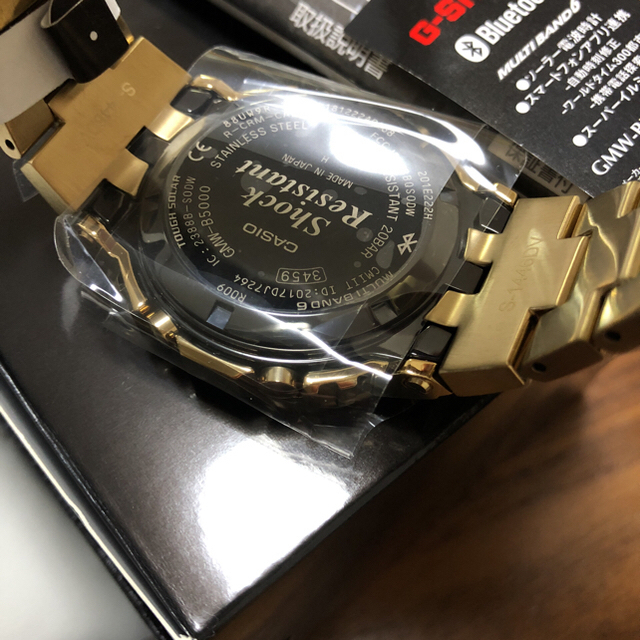 G-SHOCK(ジーショック)のCASIO 35周年記念 GMW-B5000GD-9JF 新品 完品  未使用品 メンズの時計(腕時計(デジタル))の商品写真