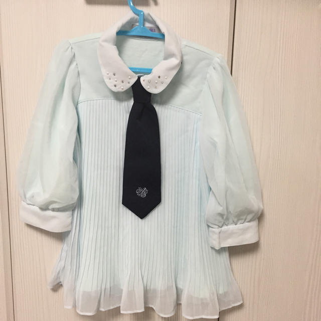 ANNA SUI mini(アナスイミニ)のアナスイミニ、ブラウス キッズ/ベビー/マタニティのキッズ服女の子用(90cm~)(Tシャツ/カットソー)の商品写真