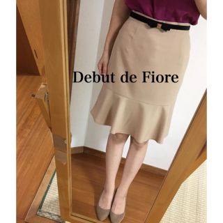 デビュードフィオレ(Debut de Fiore)のDebut de Fiore✨美品スカート(ひざ丈スカート)