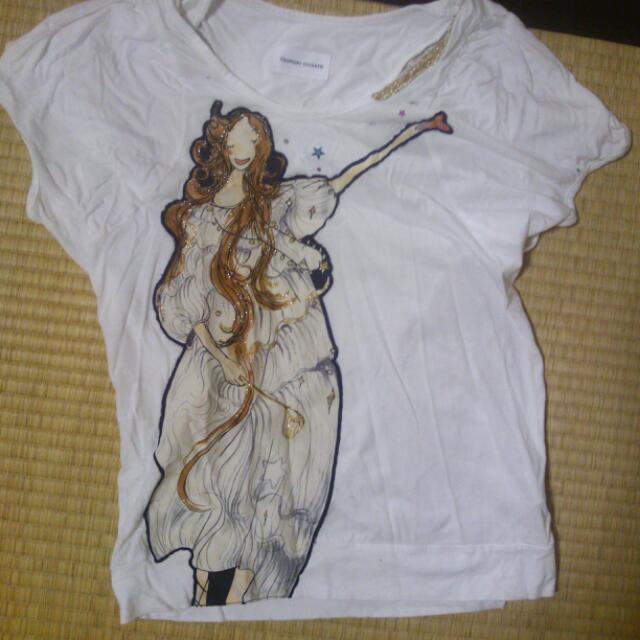 TSUMORI CHISATO(ツモリチサト)の女神シャツ♡ レディースのトップス(Tシャツ(半袖/袖なし))の商品写真