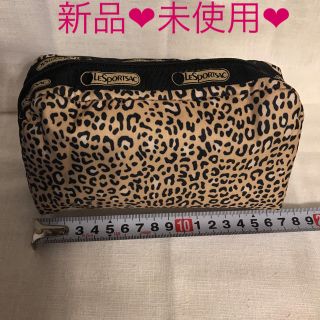 レスポートサック(LeSportsac)のレスポートサック ポーチ（レオパード柄）(ポーチ)