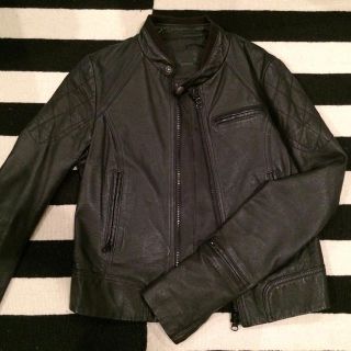 マウジー(moussy)のmoussyリアルレザーライダース(ライダースジャケット)