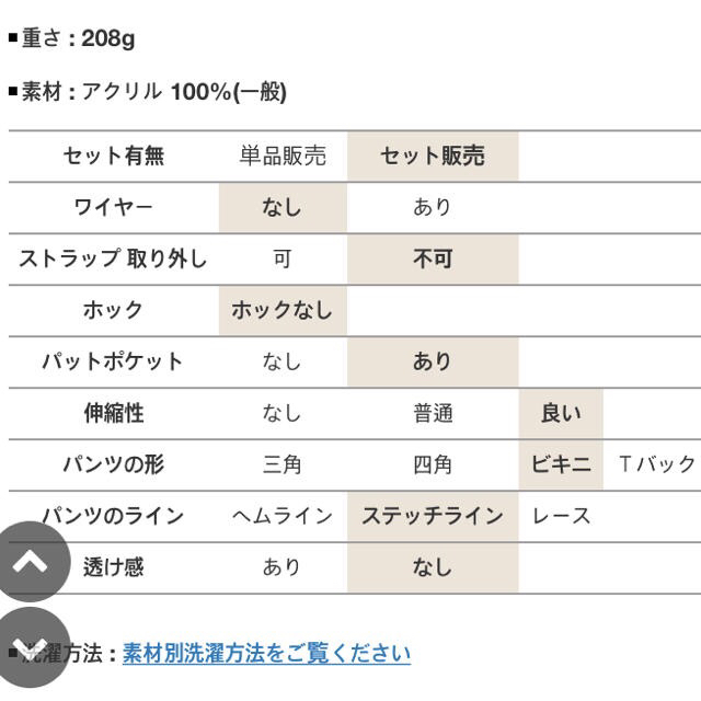 【新品未使用】ニットビキニ レディースの水着/浴衣(水着)の商品写真