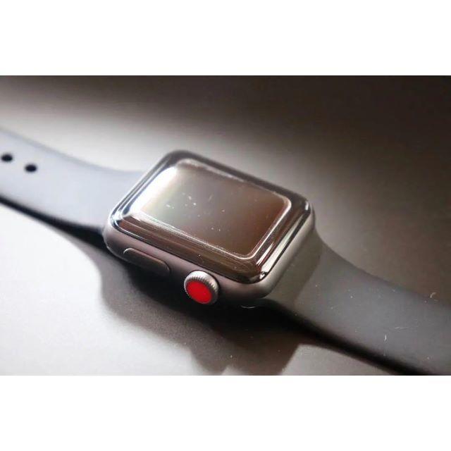 Apple Watch(アップルウォッチ)のApple Watch Series 3 GPS/Cellular おまけ付 メンズの時計(腕時計(デジタル))の商品写真