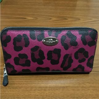 コーチ(COACH)の大幅値下げ！COACH コーチ 長財布 ヒョウ柄(財布)