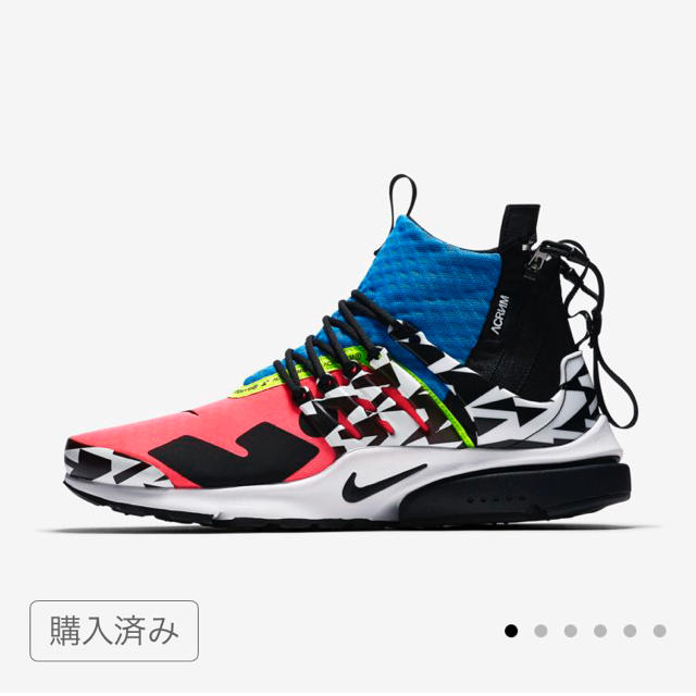 NIKE(ナイキ)のnike presto mid acronym  サイズ29cm メンズの靴/シューズ(スニーカー)の商品写真