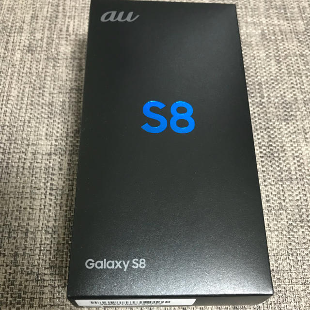 SAMSUNG(サムスン)のGalaxyS8 midnightblack simロック解除 64GB スマホ/家電/カメラのスマートフォン/携帯電話(スマートフォン本体)の商品写真