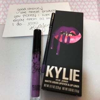 カイリーコスメティックス(Kylie Cosmetics)のKylie Lipkit set (wicked) (口紅)