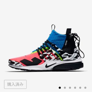 ナイキ(NIKE)のACRONYM × NIKE AIR PRESTO MID(スニーカー)