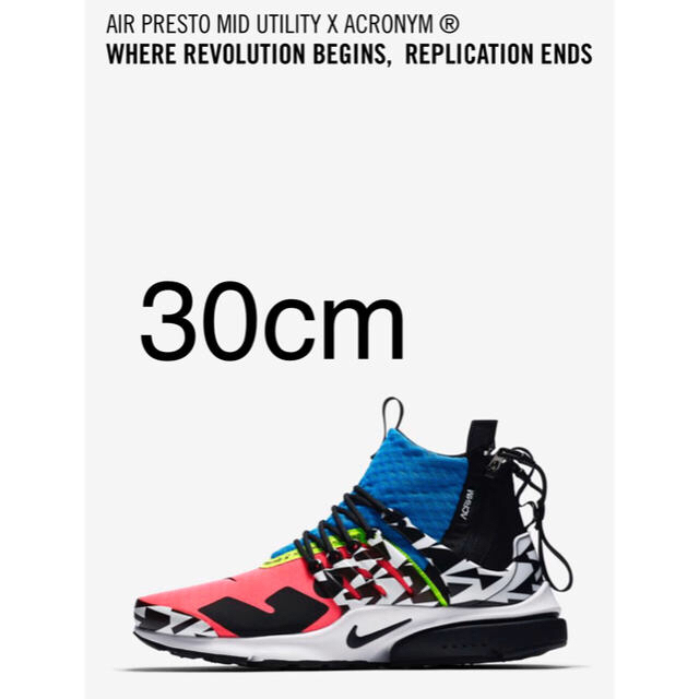 NIKE(ナイキ)のAIR PRESTO MID UTILITY X ACRONYM メンズの靴/シューズ(スニーカー)の商品写真