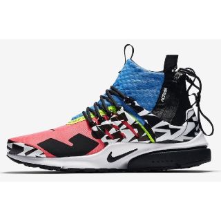 ナイキ(NIKE)の国内正規品 NIKE AIR PRESTO MID×ACRONYM us10(スニーカー)