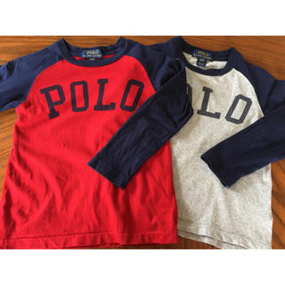 ポロラルフローレン(POLO RALPH LAUREN)のPOLOロゴプリント ラグランTシャツ セット 110㎝(Tシャツ/カットソー)