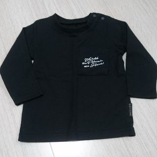 フタフタ(futafuta)のk様☆黒ロンTシャツ 80(Ｔシャツ)