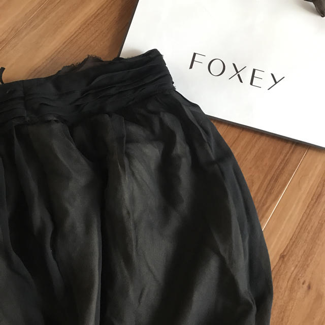 FOXEY(フォクシー)の♡美品♡フォクシー シルクバルーンスカート レディースのスカート(ひざ丈スカート)の商品写真