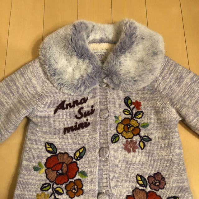 ANNA SUI mini(アナスイミニ)の美品♡ ANNA SUImini130 キッズ/ベビー/マタニティのキッズ服女の子用(90cm~)(コート)の商品写真