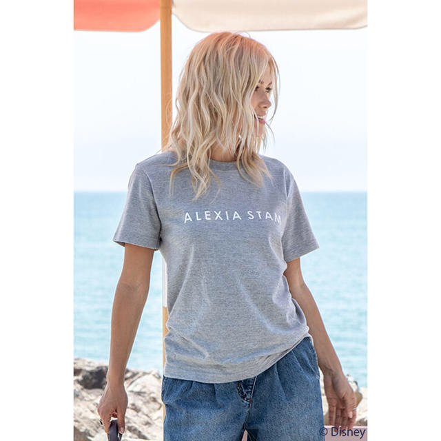 ALEXIA STAM(アリシアスタン)のalexiastam ☆rainbow surf mickey tee アリシア レディースのトップス(Tシャツ(半袖/袖なし))の商品写真