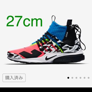 ナイキ(NIKE)のNIKE LAB ACRONYM AIR PRESTO MID UTILITY(スニーカー)