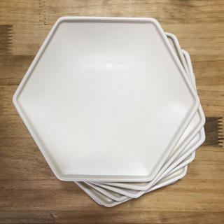 フェリシモ(FELISSIMO)の六角形 平皿 6枚組 フェリシモ(食器)