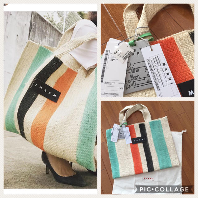 Marni(マルニ)の【新品】MARNIマルニ フラワーカフェ 限定 レディースのバッグ(トートバッグ)の商品写真