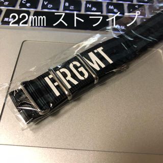 フラグメント(FRAGMENT)のFRAGMENT Apple Watch Band 22㎜ストライプ 藤原ヒロシ(ラバーベルト)