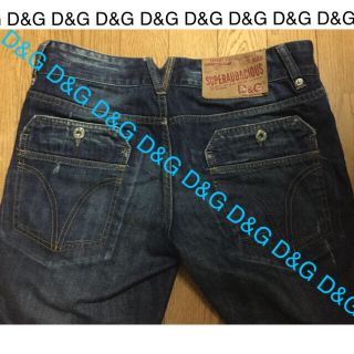 ドルチェアンドガッバーナ(DOLCE&GABBANA)の◆◇美品◇◆ ドルチェ＆ガッバーナ インディゴ染め デニム サイズ32 メンズ(デニム/ジーンズ)